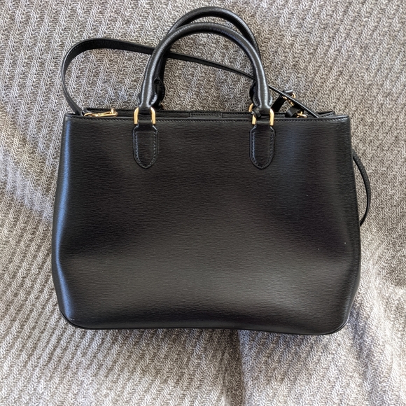 Ralph lauren black handbag - Picture 2 of 11